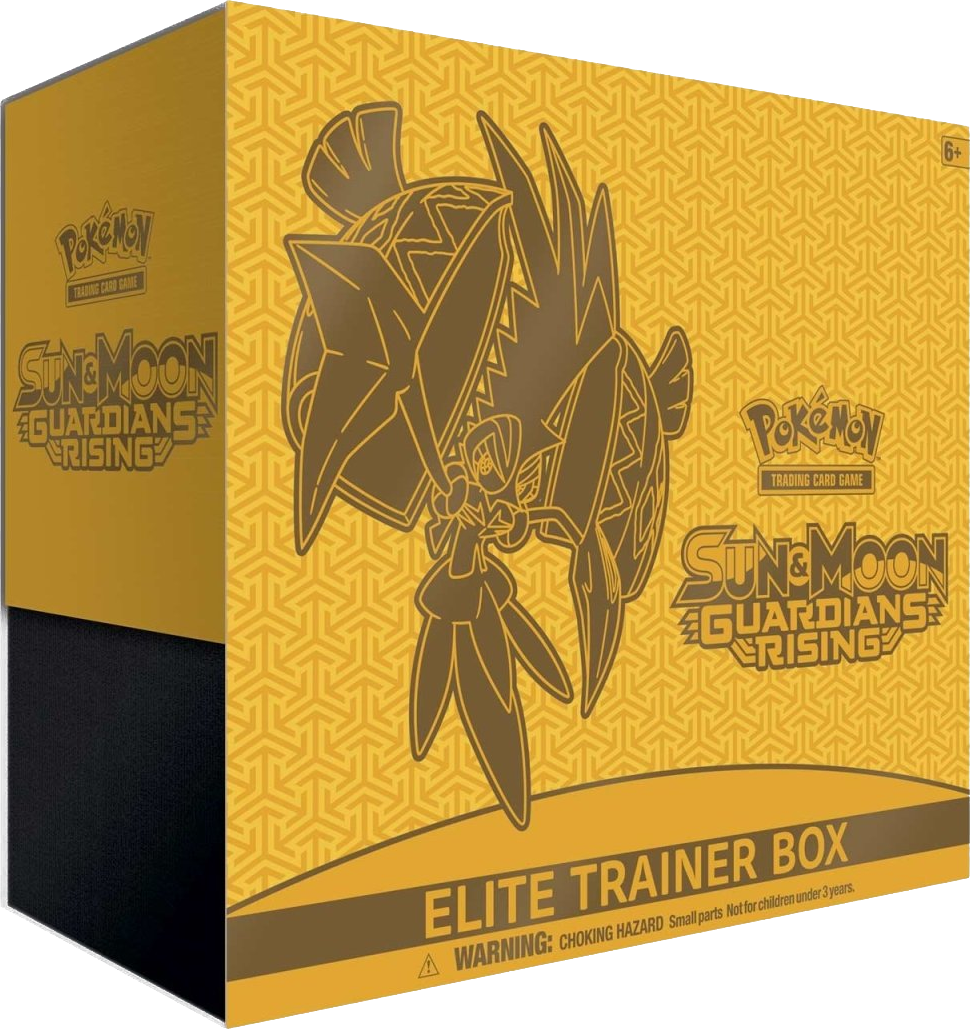 Pokemon Sun and Moon Guardians Rising Elite Trainer Box