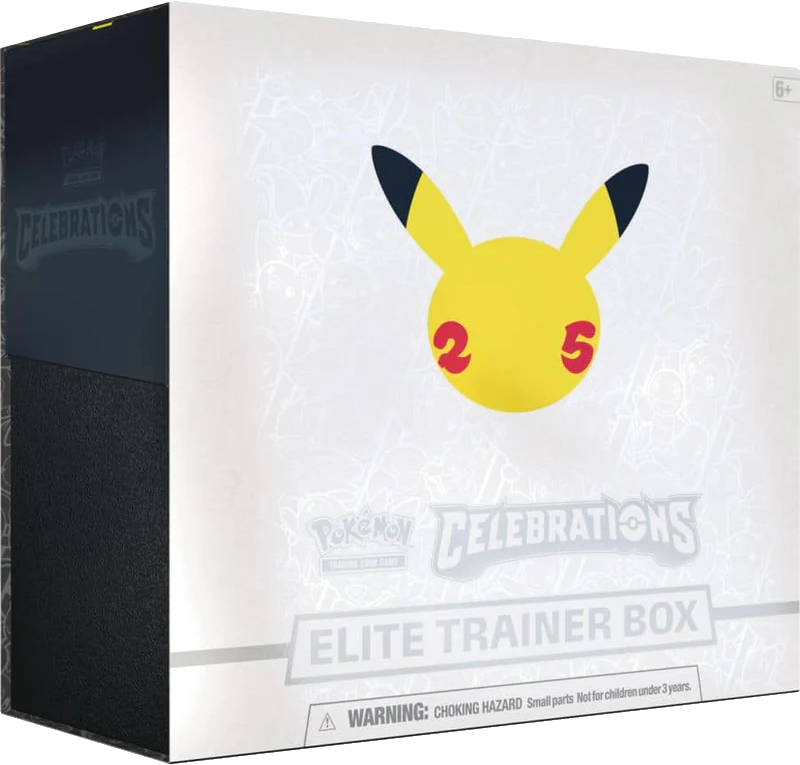 Pokemon 25th Celebrations Elite Trainer Box