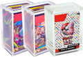 Acrylic Booster Bundle Display And Protection Box With Magnetic Lid