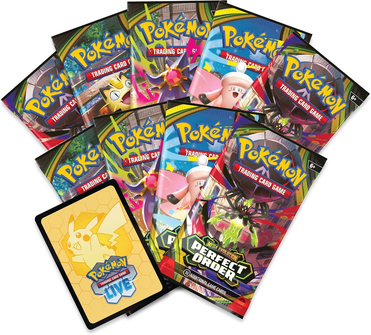 Pokemon Mega Evolutions Perfect Order Elite Trainer Box