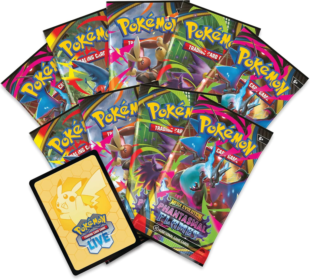 Pokemon Mega evolutions Phantasmal Flames Elite Trainer Box
