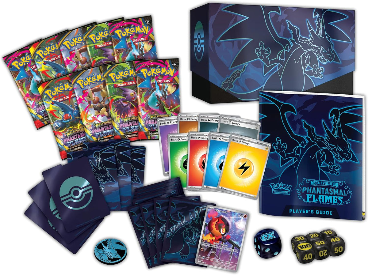 Pokemon Mega evolutions Phantasmal Flames Elite Trainer Box