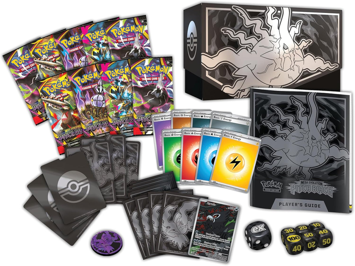Pokemon Mega Evolutions Pitch Black Elite Trainer Box