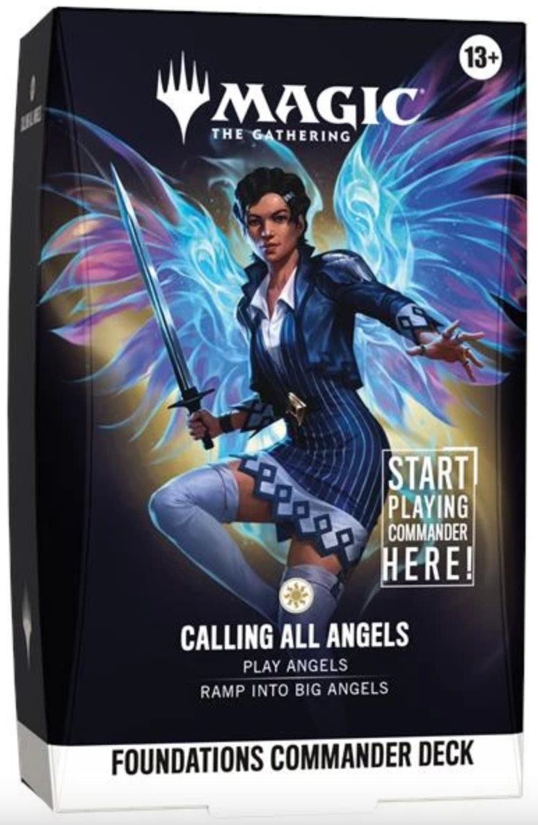 Magic: The Gathering Foundations Commander Deck - Calling All Angels