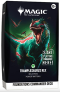 Magic: The Gathering Foundations Commander Deck - Tramplesaurus Rex